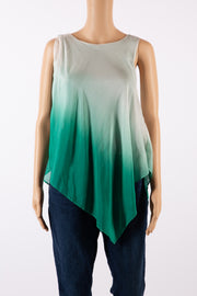 Bebe Green Ombre Tunic Size XS