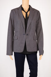 Banana Republic Gray/Black Blazer Size 6