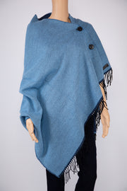 Cashmere/Wool Blend Reversible Scarf