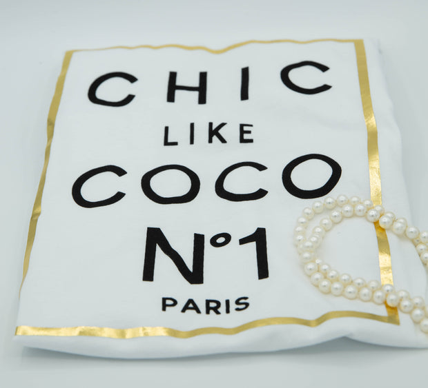 Chic Like Coco Graphic Unisex T-Shirt (Multiple Sizes)