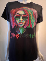 Juneteenth Women T-Shirt Size M