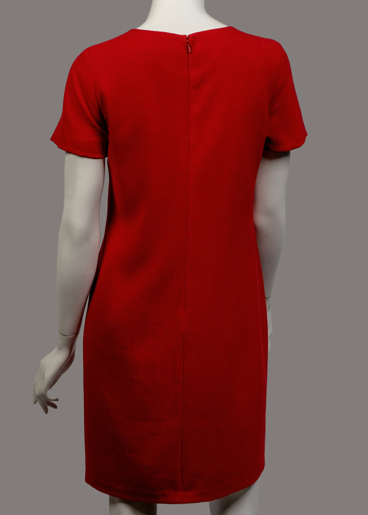 Michael Michael Kors Red Sheath Dress Size 2