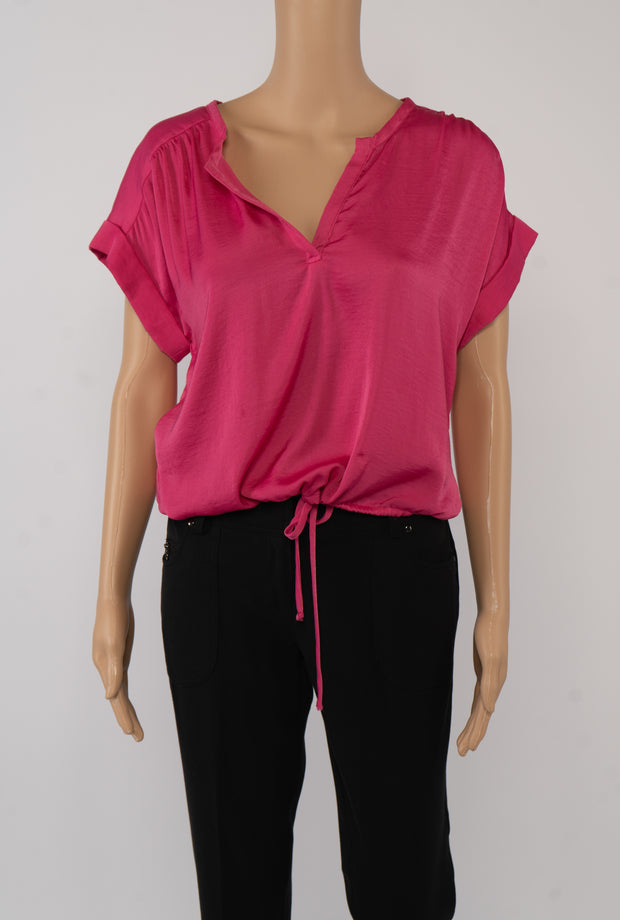 BCBGMAXAZRIA Pink Tana Top Size XXS