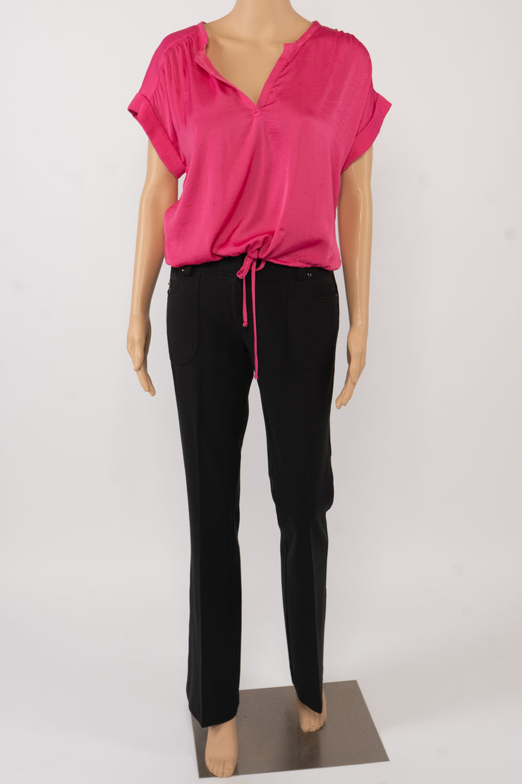 BCBGMAXAZRIA Pink Tana Top Size XXS The Photo Fashionista