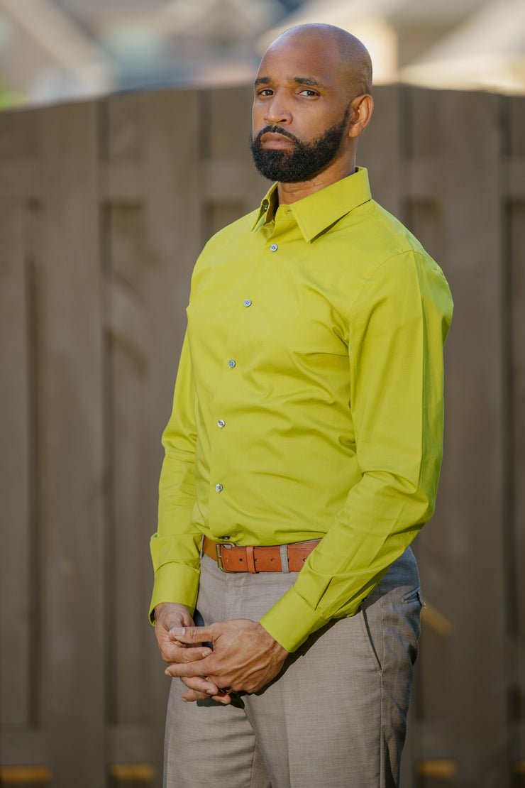 Express 1MX Men's Long Sleeve Fitted Chartreuse Shirt Size M 15-15 1/2 The Photo Fashionista Express 1MX Men's Long Sleeve Fitted Chartreuse Shirt Size M 15-15 1/2 The Photo Fashionista