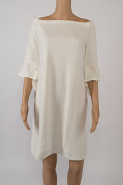 Thalia Sodi Cream Off-The-Shoulder Dress Size S