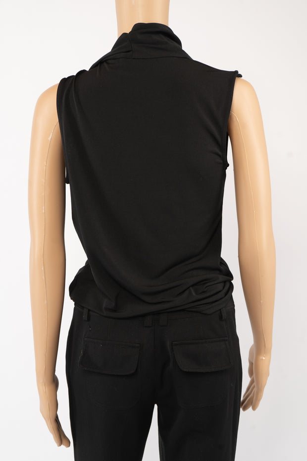 New York & Company Black Sleeveless Blouse Size XS