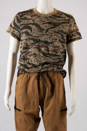 H&M Divided Camo Short Sleeve Shirt Size M